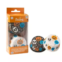36 contenitori per cupcake di carta "Halloween