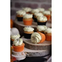 Stampi per mini cupcake "Arancione