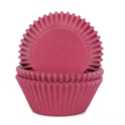 50 Bordeaux-colored cupcake cases