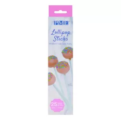 Bastoncini per lecca-lecca 20 cm - Pk/25