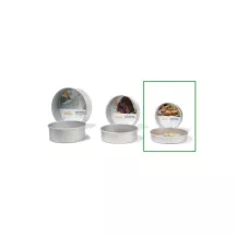 Moule à manqué rond en aluminium Ø 10 cm, hauteur 5 cm