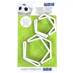4 Fussball Ausstecher
