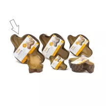 Large Easter panetton dove mold - Size Panettone: 1 kg
