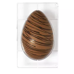 Stampi per uova di cioccolato - dimensioni a scelta: 350 gr