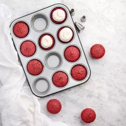 Cupcakes pan 12 positions - Decora
