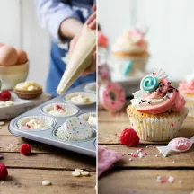 Cupcakes pan 12 positions - Decora