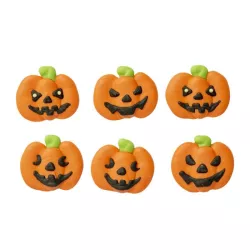 Décoration en Sucre "Courges" - 6pcs