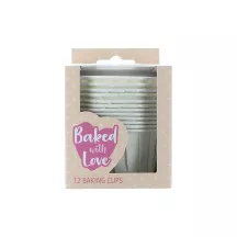 12 Baking Cups "Ivory"