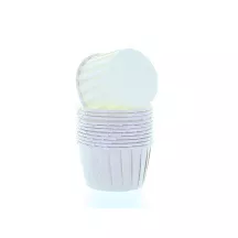 12 Baking Cups "Ivory"