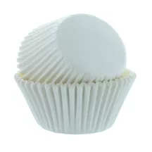 250 custodie per cupcake - bianche