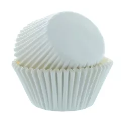 250 baking cups - white