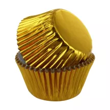 Cupcakes-Förmchen metallisiertes gold - 250 st