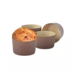 25 moules à panettone en carton