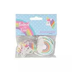 Papierdekorationen "Einhorn"