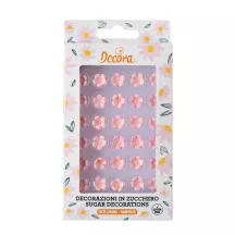 Small sugar flowers - Available colors: Pink