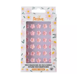 Small sugar flowers - Available colors: Pink