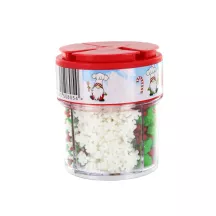 74g Mix of Christmas sugar decorations