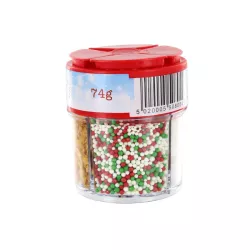 74g Mix de décorations en sucre Noël