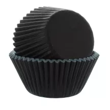250 caissettes à cupcakes - noir