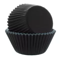 250 custodie per cupcake - nere