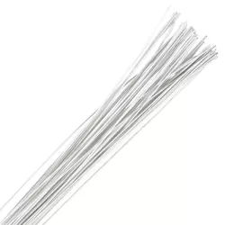 20 fili floreali bianchi misura 22