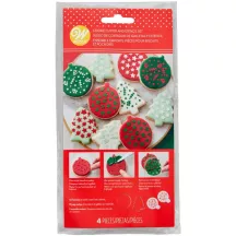 3 Ausstecher + Schablonen - Weihnachten