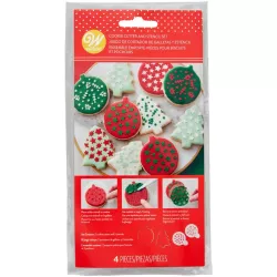3 tagliabiscotti + stampini - Natale