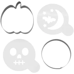 2 tagliabiscotti + 2 stampini - Halloween