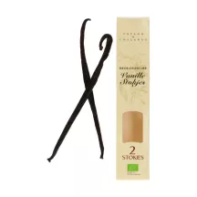 2 baccelli di vaniglia Bourbon del Madagascar