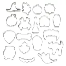 Kit 18 Ausstecher - Halloween