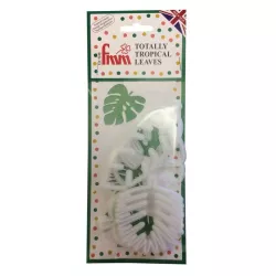 4 emporte-pièces - feuilles tropicales