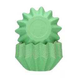 48 Green baking cups