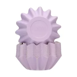 48 Lila baking cups