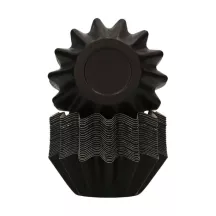 48 Caissettes de cuisson noires