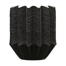 48 Black baking cups