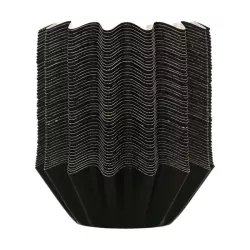 48 Caissettes de cuisson noires
