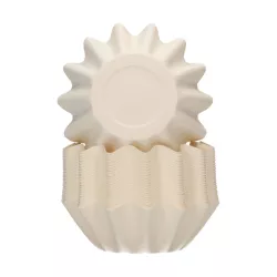 48 White baking cups