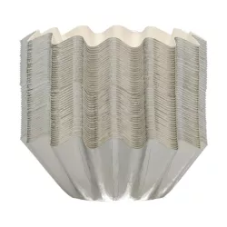 48 Silver baking cups