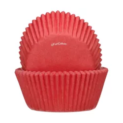 Baking cups "Red" - pk/48