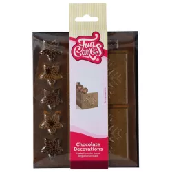 Schokoladendekoration Weihnachtsbûches – essbare Schokoladendekorationen für Bûches, Rouladen und Cakes | Cakelicious