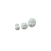 Cookie cutter Snowflake, Set of 3, Patisdecor
