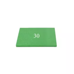 Square cake plate, dark green, 30 x 30 cm