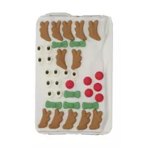 Sugar decorations to create 12 reindeer