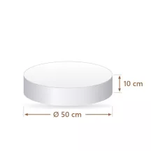 Torten-Dummy rund Ø 50 cm, 10 cm hoch | Cakelicious