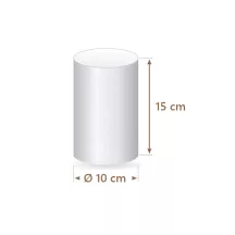Torten-Dummy rund Ø 10 cm, 15 cm hoch | Cakelicious