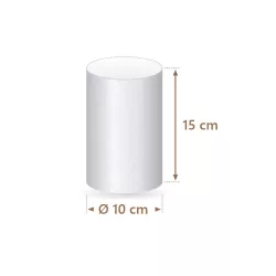 Faux gâteau polystyrène rond Ø 10 cm, 15 cm | Cakelicious