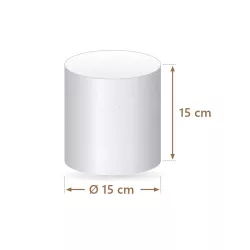 Torten-Dummy rund Ø 15 cm, 15 cm hoch | Cakelicious