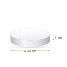 Torten-Dummy rund Ø 30 cm, 5 cm hoch | Cakelicious