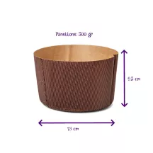 Panettone Backform 500 g im 5er-Set