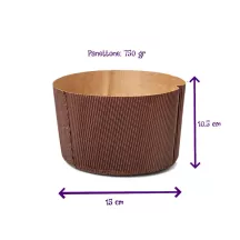 Panettone Backformen - Grösse Panettone: 750 gr